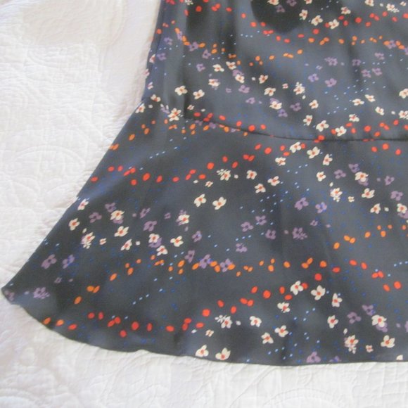 CAbi  Dress S Muse Floral Print Flutter Sleeve #3828 - Picture 6 of 10